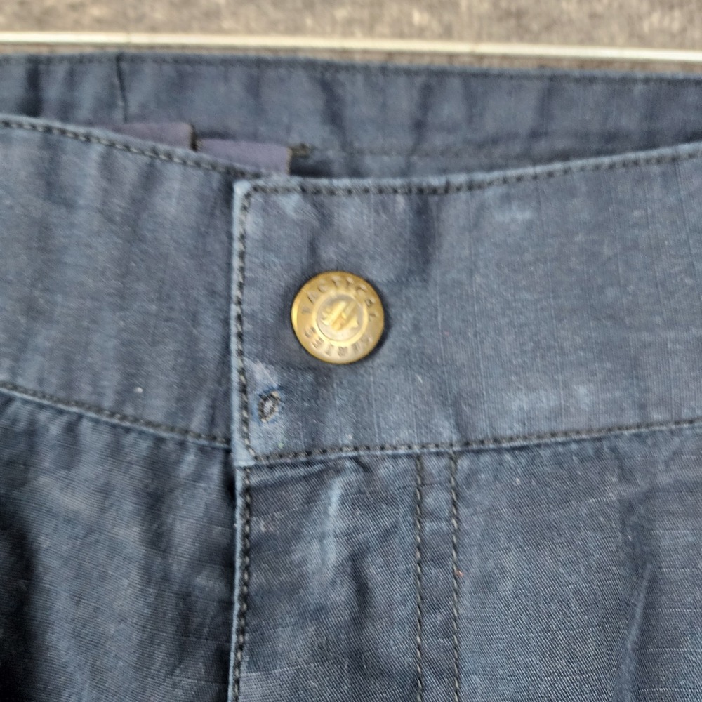 5.11 Tactical‎ Cargo Pants Mens 40x33 Navy Blue Ripstop Multi-Pocket Utility - Picture 3 of 16